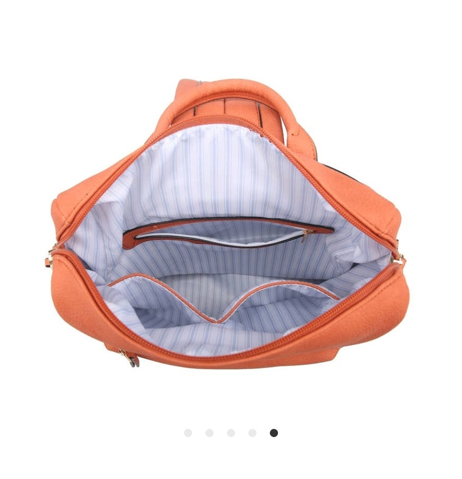 Jen & Co. - BP1993 Amelia Convertible Backpack w/ Guitar Strap